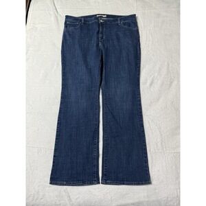 Levis 725 Jeans Womens 20W Blue‎ Bootcut High Rise Medium Wash Denim 40x30.5